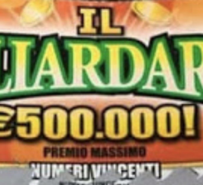 Pensionato pensa di aver vinto 500 euro con un ‘gratta e vinci’. Poi scopre la verità