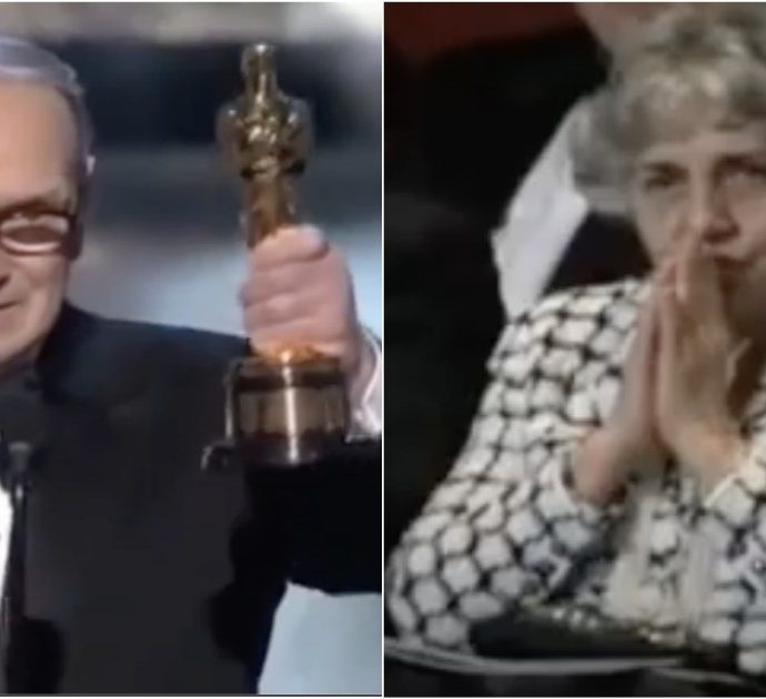 Ennio Morricone morto, nel 2007 l’Oscar per la carriera e quella toccante dedica alla moglie