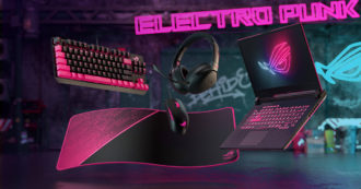 ASUS ROG Stryx Electro Punk: le periferiche per il gaming diventano trendy