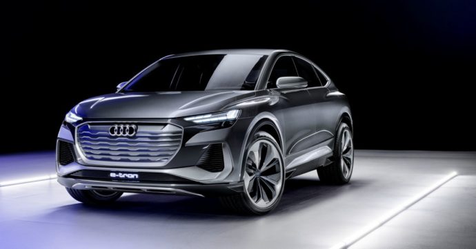 Audi e il suv coupé elettrico di domani