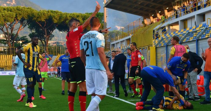 Juve Stabia-Entella, rissa e pugni a fine partita: denunciato un tesserato del club campano