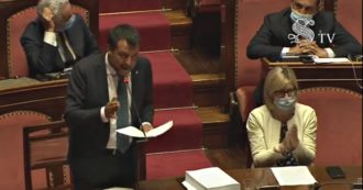 Coronavirus, per Salvini l’emergenza è finita. E al Senato dice: “Basta con il distanziamento sociale”