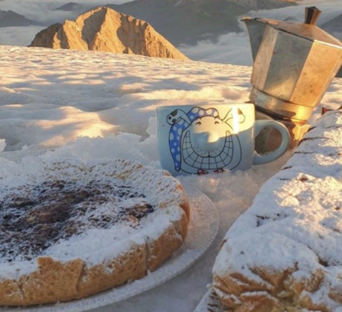 Neve sulla Marmolada: temperatura a -6 con dieci centimetri (e foto bellissime)