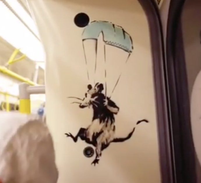 Banksy, pulitori cancellano la sua opera sulla metro di Londra. Un errore? Purtroppo no…