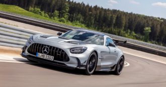 Copertina di Mercedes-Amg Gt, animale da pista