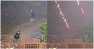 Copertina di No Tav, lancio di pietre e bottiglie contro le forze dell’ordine in Val di Susa: la polizia risponde coi lacrimogeni. 22 denunciati