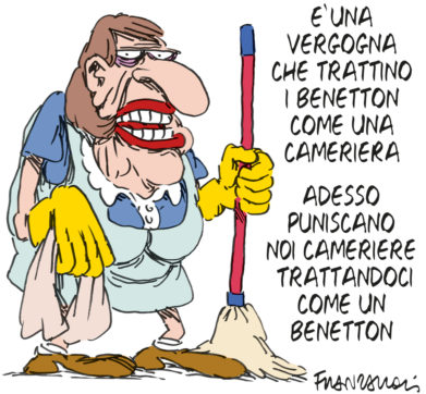 Copertina di La vignetta di Frazaroli