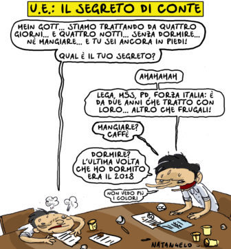 La vittoria  di Conte