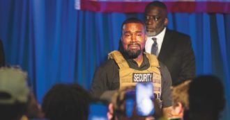 Copertina di Kanye, rapper candidato per conto del presidente