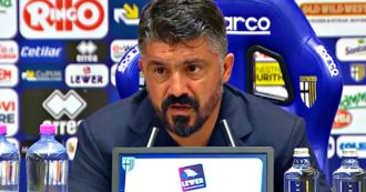 Copertina di Napoli, la delusione di Gattuso dopo la sconfitta: “I giocatori ca**eggiano in campo. Al Barcellona così facciamo il solletico”