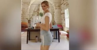 Copertina di Chiara Ferragni “regina del twerking” (ma c’è il trucco): il video del balletto diventa virale e anche Belen Rodriguez commenta