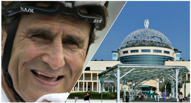 Alex Zanardi operato alla testa all’ospedale San Raffaele: “Buon esito, condizioni stabili”