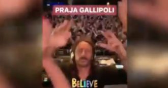 Copertina di Bob Sinclar fa ballare Gallipoli senza distanziamento sociale: la ressa vista dalla consolle