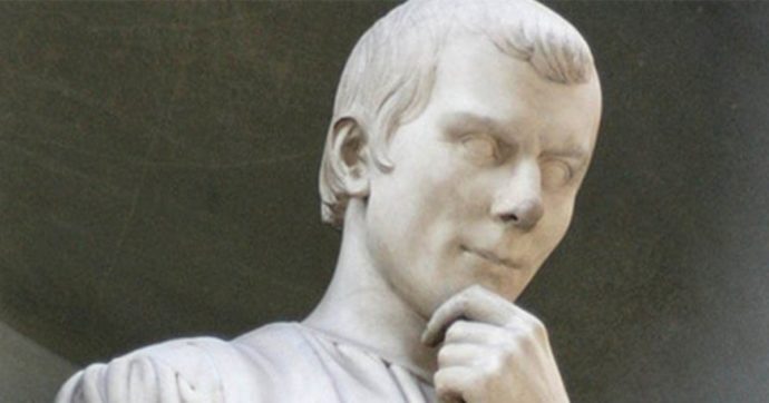 Copertina di Alla corte dell’amaro Machiavelli