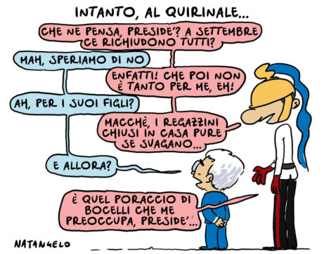 Copertina di La vignetta di Natangelo