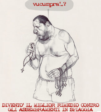 Copertina di La vignetta di Mannelli