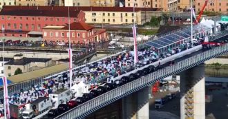 Copertina di Genova, la cerimonia d’inaugurazione del nuovo ponte San Giorgio: la diretta