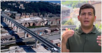 Copertina di Ponte Morandi, il fratello di una delle vittime: “Sarò all’inaugurazione per dimostrare agli assassini che siamo ancora in piedi”