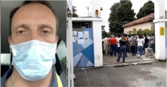 Copertina di Migranti, lo sfogo di Fedriga dopo le proteste nella caserma di Udine: “Non vogliono la zona rossa? Devono andarsene subito”
