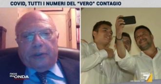 Copertina di La7, Galli sui selfie e i baci di Salvini ai fan: “Atteggiamento superomistico. Non voglio fare il menagramo ma chi rischia grosso è proprio lui”