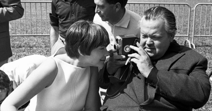 Copertina di A pranzo con Welles. Il genio obeso e il grillo parlante