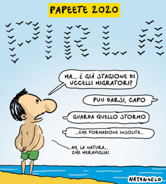 Copertina di La vignetta di Natangelo