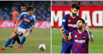 Copertina di Barcellona-Napoli, la sfida dopo il pareggio dell’andata. Gattuso: “Scaleremo l’Everest”. Ecco dove vederla e a che ora