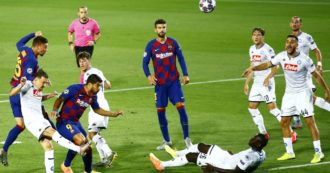 Copertina di Barcellona – Napoli 3 a 1. A Messi basta un tempo al Camp Nou per infrangere il sogno degli azzurri in Champions