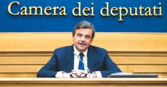Copertina di Allarme azzurro, Berlusconi  teme Calenda