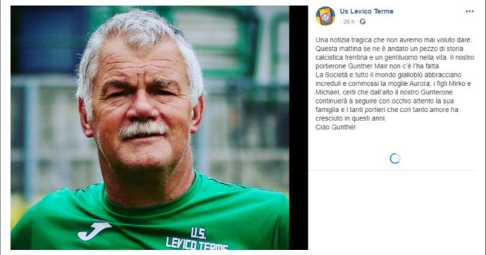 L’ex portiere del Trento ucciso dalle vespe: Gunther Mair punto mentre passeggiava tra i boschi