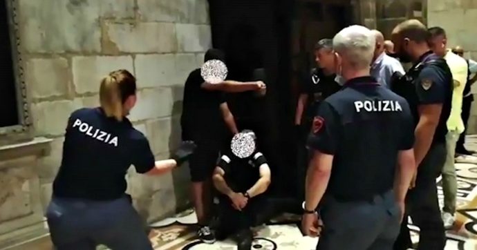 Vigilante preso in ostaggio nel Duomo di Milano, l’arrestato era stato licenziato ed era senza casa