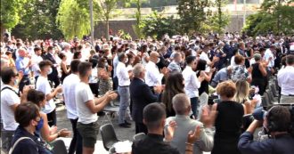 Morandi, due anni dopo. Conte ai parenti delle vittime: “Non vi lasceremo soli nella richiesta di verità, siamo al vostro fianco”