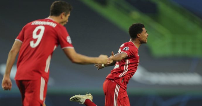 Il Bayern Monaco in finale di Champions: affronterà il Psg. Il Lione di Garcia si deve arrendere a Gnabry e Lewandowski