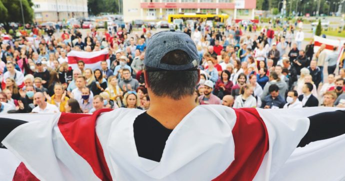 “Stop a Lukashenko, non a Putin”