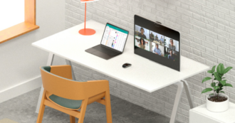 Copertina di Zoom for Home, ecco il touchscreen per le videochiamate in alta qualità