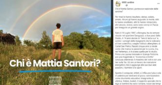 Copertina di ‘Mattia Santori? Vulcano di idee ed emozioni’: post delle sardine con agiografia del leader. Poi l’ammissione: ‘Dovevamo essere più sobri’