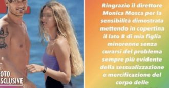 Copertina di Francesco Totti e Ilari Blasi furibondi, l’attacco al direttore di Gente: “Lato B di nostra figlia 13enne in copertina, grazie per la sensibilità…”