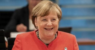 Copertina di Angela Merkel, solidarietà europea con il timer: “il debito comune è esperienza limitata e circoscritta”