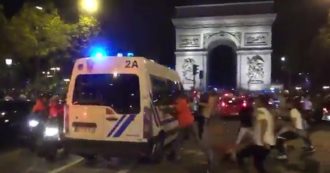 Copertina di Notte di tensioni e disordini a Parigi dopo la sconfitta del Psg nella finale di Champions League, arrestate 148 persone