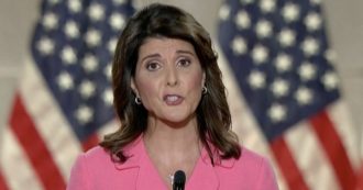 Copertina di Usa 2020, il discorso dell’astro nascente dei repubblicani Nikki Haley: “I democratici dicono bugie, l’America non è razzista”