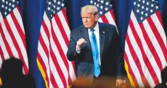 Copertina di One man show Trump, il palco è solo per lui