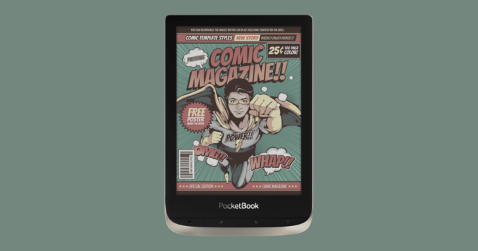 PocketBook Color, l’eReader a colori perfetto per leggere i fumetti