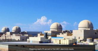 Copertina di Gli Emirati Arabi avviano la prima centrale nucleare. L’esperto: “Molti rischi per la sicurezza, il Medio Oriente è zona di conflitti”