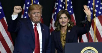 Usa 2020: after Nikki Haley, the new star is Kristi Noem, the president's loyalist.  The future of 'Trumpism' is female