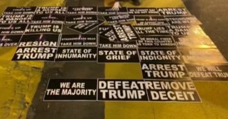 Copertina di Trump accetta la nomination, centinaia di manifestanti protestano fuori dalla Casa Bianca contro la ricandidatura – Video