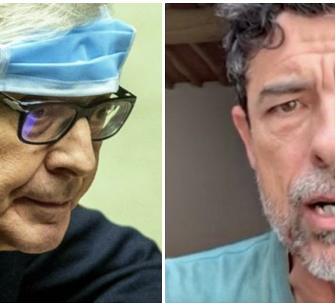 Alessandro Gassmann e Vittorio Sgarbi litigano sulle mascherine: “Cosetto nervosetto”, “Vaff***”