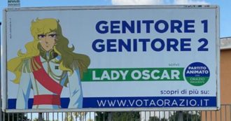 Copertina di Caserta, Sailor Moon e Lady Oscar candidati alle elezioni regionali: la campagna elettorale del “Partito animato” scatena i social