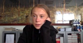 Copertina di Greta Thunberg a Che Tempo che fa. Chi è la svedese simbolo della lotta ai cambiamenti climatici: “Hanno la stessa urgenza del Covid”