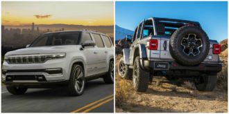 Copertina di Jeep Wrangler 4xe e Grand Wagoneer concept, la doppia scossa yankee – FOTO