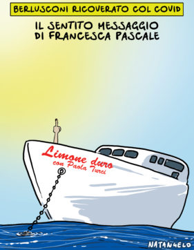 Il sentito messaggio della Pascale